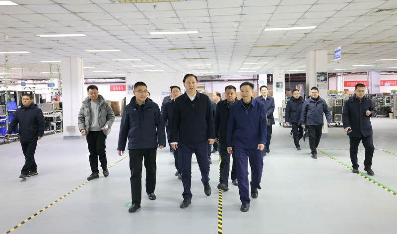 蚌埠市委書(shū)記黃曉武調研依愛(ài)電子產(chǎn)業(yè)園